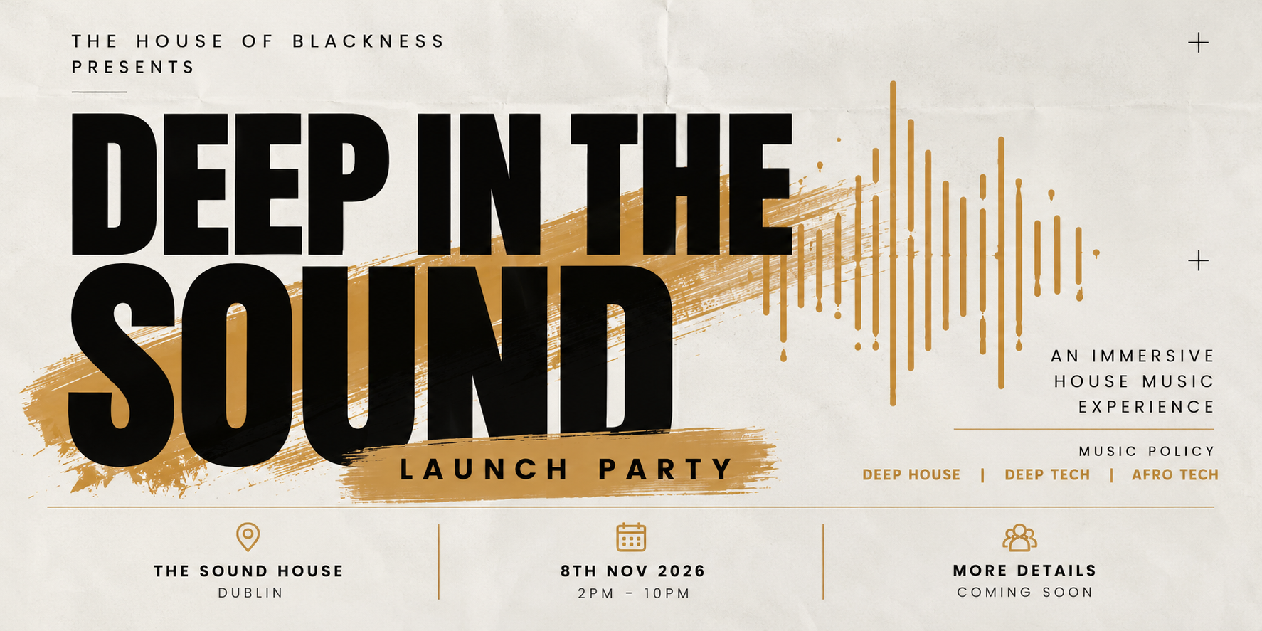 DEEP IN THE SOUND — LAUNCH PARTY